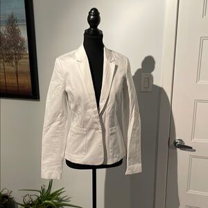 Reitmans White Lightweight Blazer Tailored Fit